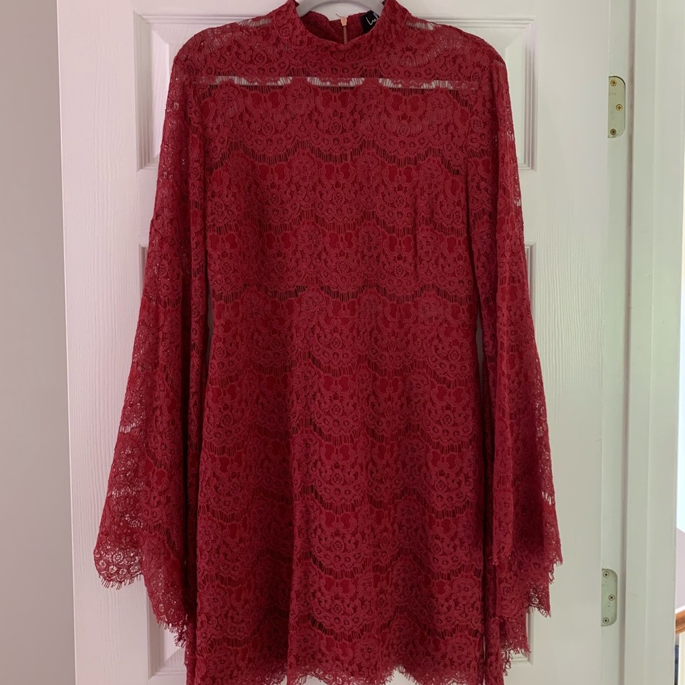 Long Sleeve Lace Dress
